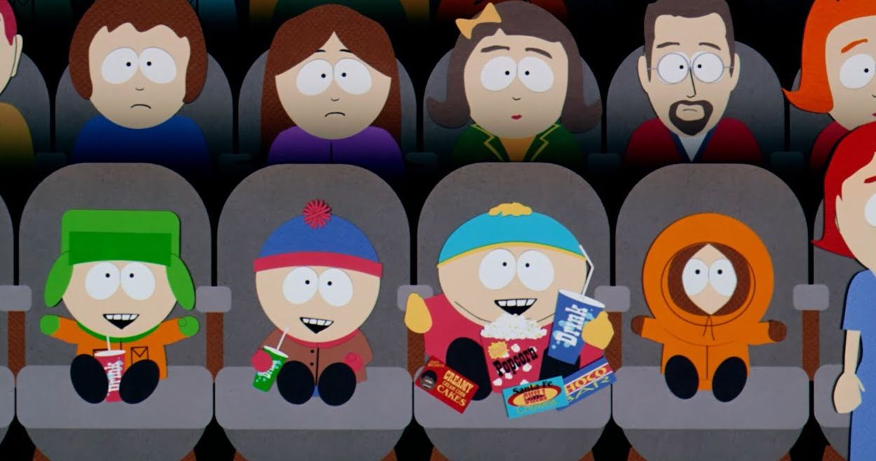 South Park Main Characters at the Movies
