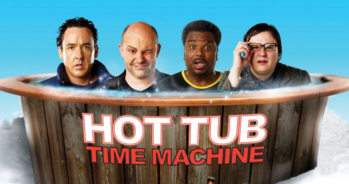 Hot Tub Time Machine poster with full cast