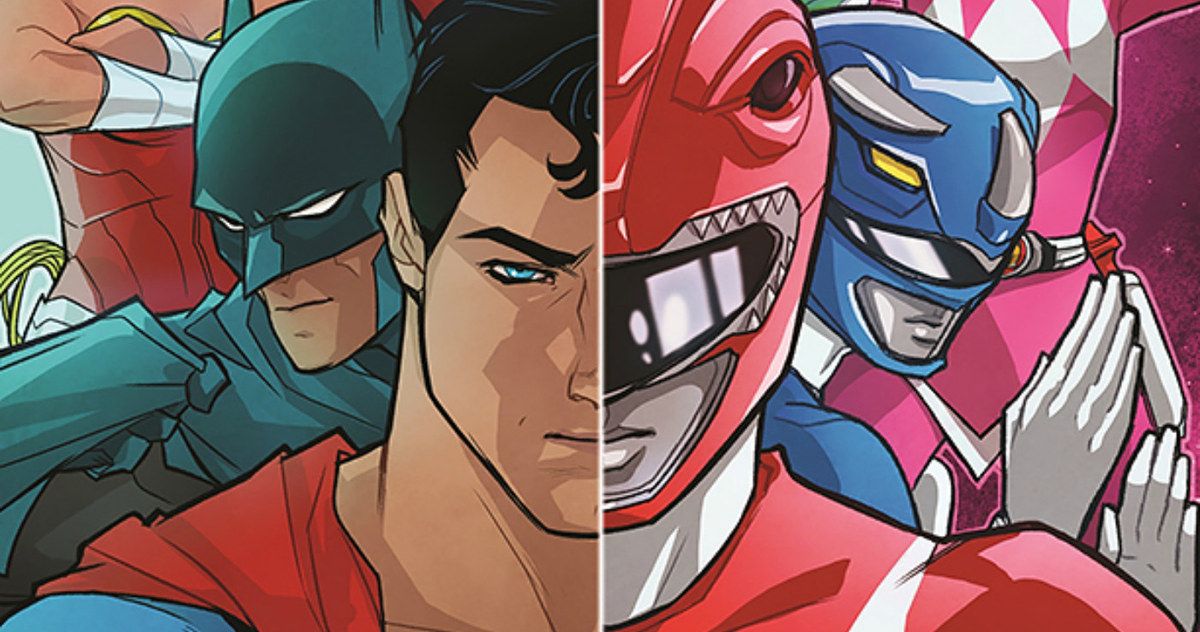 Power Rangers and Justice League Team Up in New DC Comic Book