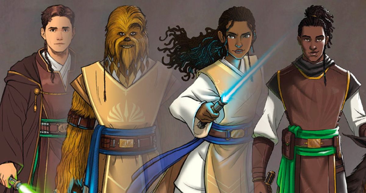 Star Wars: The High Republic Wookiee Jedi and Other Padawans Revealed in Concept Art