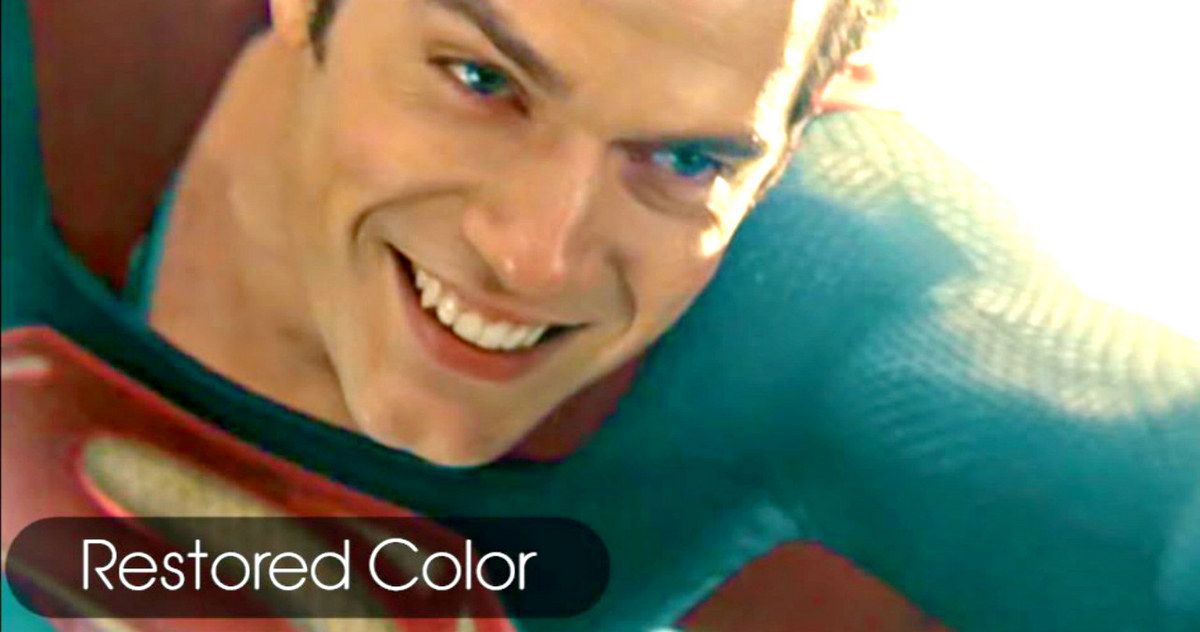 Man of Steel Video Asks: What If the Movie Was in Color?