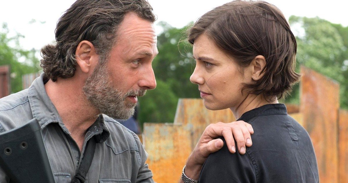 First Walking Dead Season 8 Photo Has Rick &amp; Maggie Ready for War