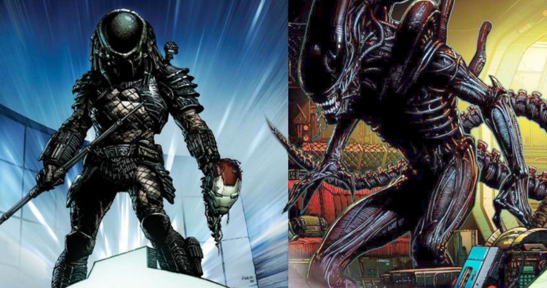New Alien and Predator Comics Art Teases Huge Marvel Crossover