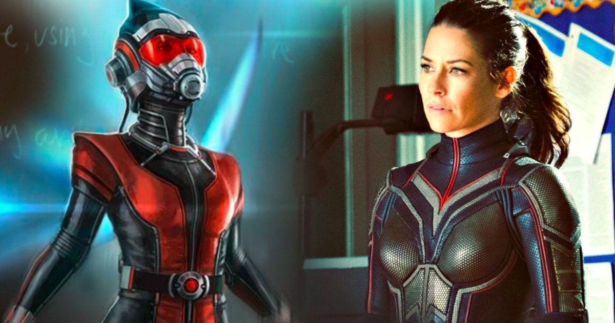 The Wasp Costume Fully Revealed in New Ant-Man 2 Set Photos