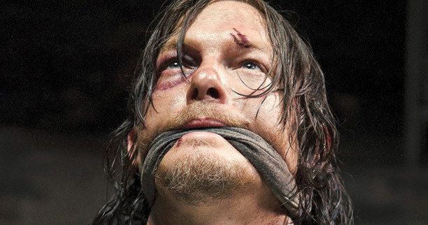 Norman Reedus Is Gagged and Bound in New Walking Dead Season 5 Photo