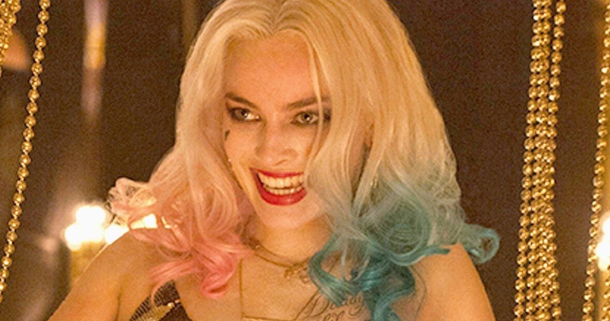 First Look at Harley Quinn's Jester Costume in Suicide Squad