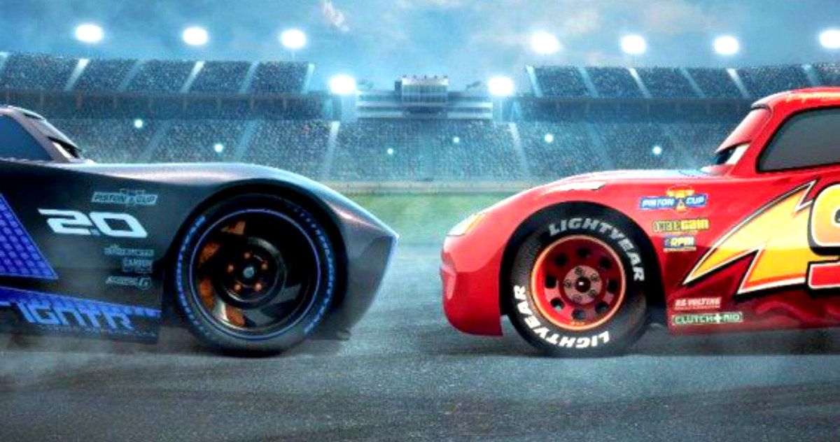 Cars 3 Posters Pit Lightning McQueen Against New Millennial Racers