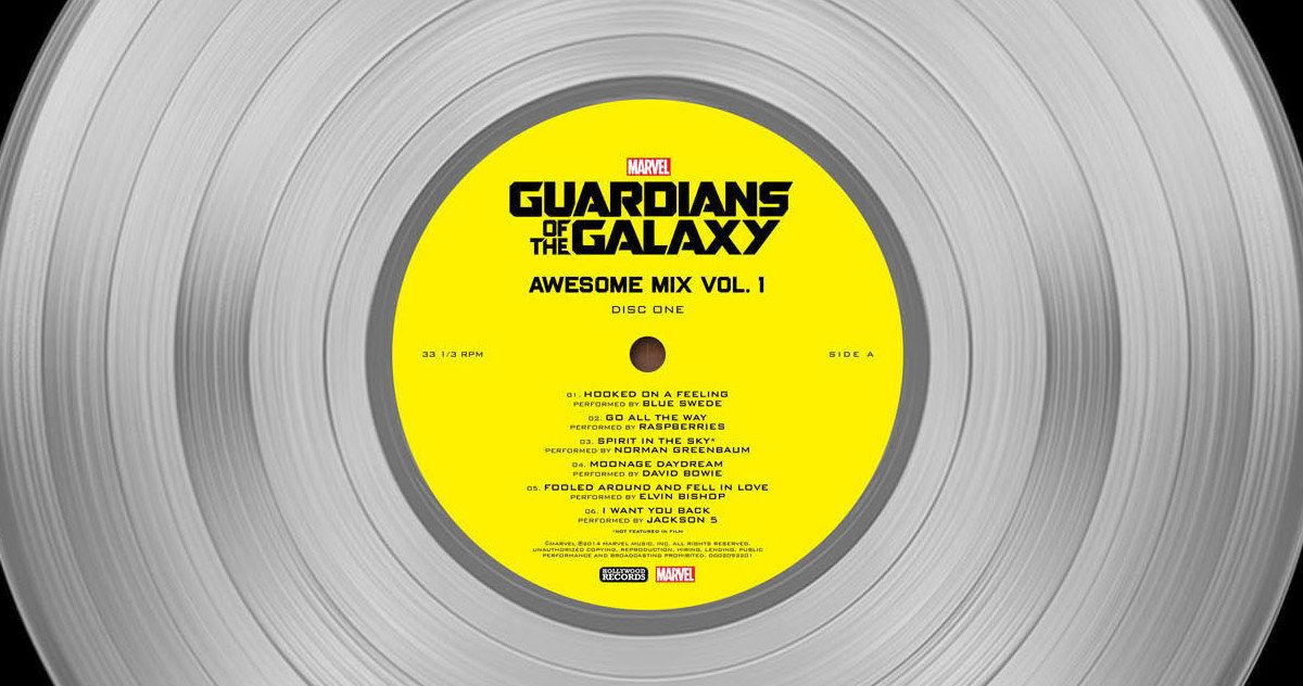 Guardians of the Galaxy Soundtrack Goes Platinum