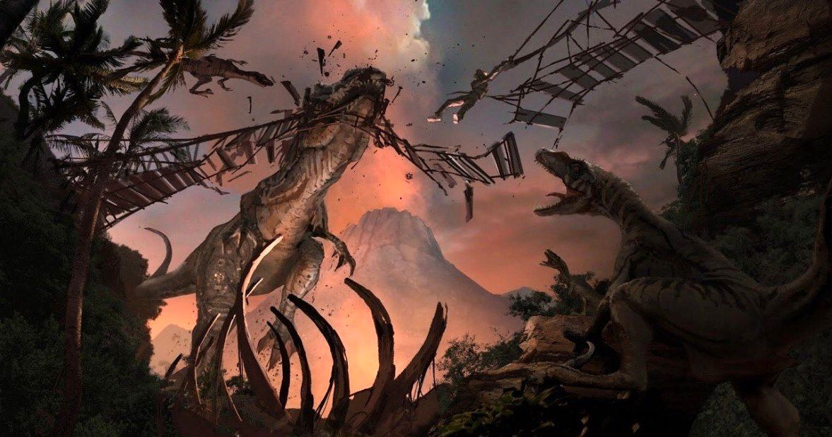 Jurassic World Concept Art Leaks Scenes That Almost Made the Cut