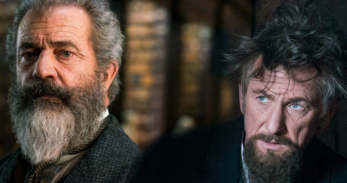 New Professor and the Madman Trailer Creates History with Sean Penn &amp; Mel Gibson