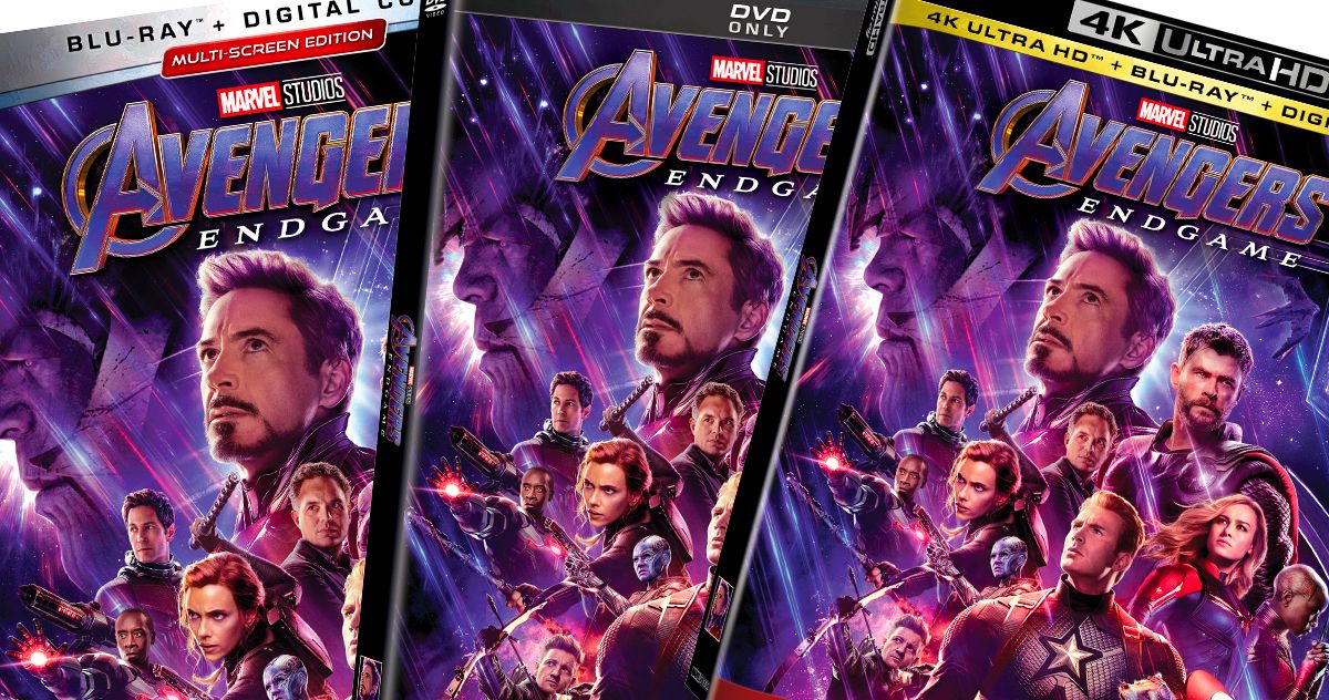 Avengers Endgame 4K Ultra HD Blu ray DVD Massive Extras Revealed