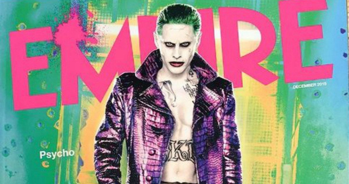 Suicide Squad Joker Empire Cover, Character Photos &amp; New Details