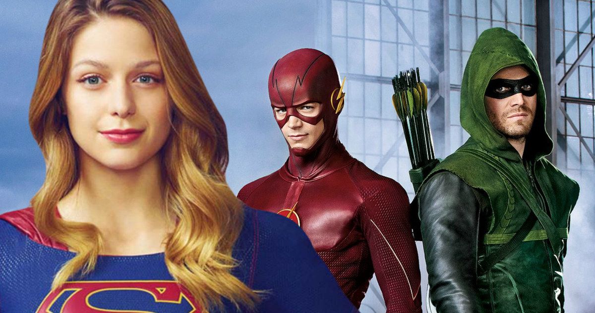 Supergirl, Flash &amp; Arrow Team Up in The CW's Superhero Sizzle Reel