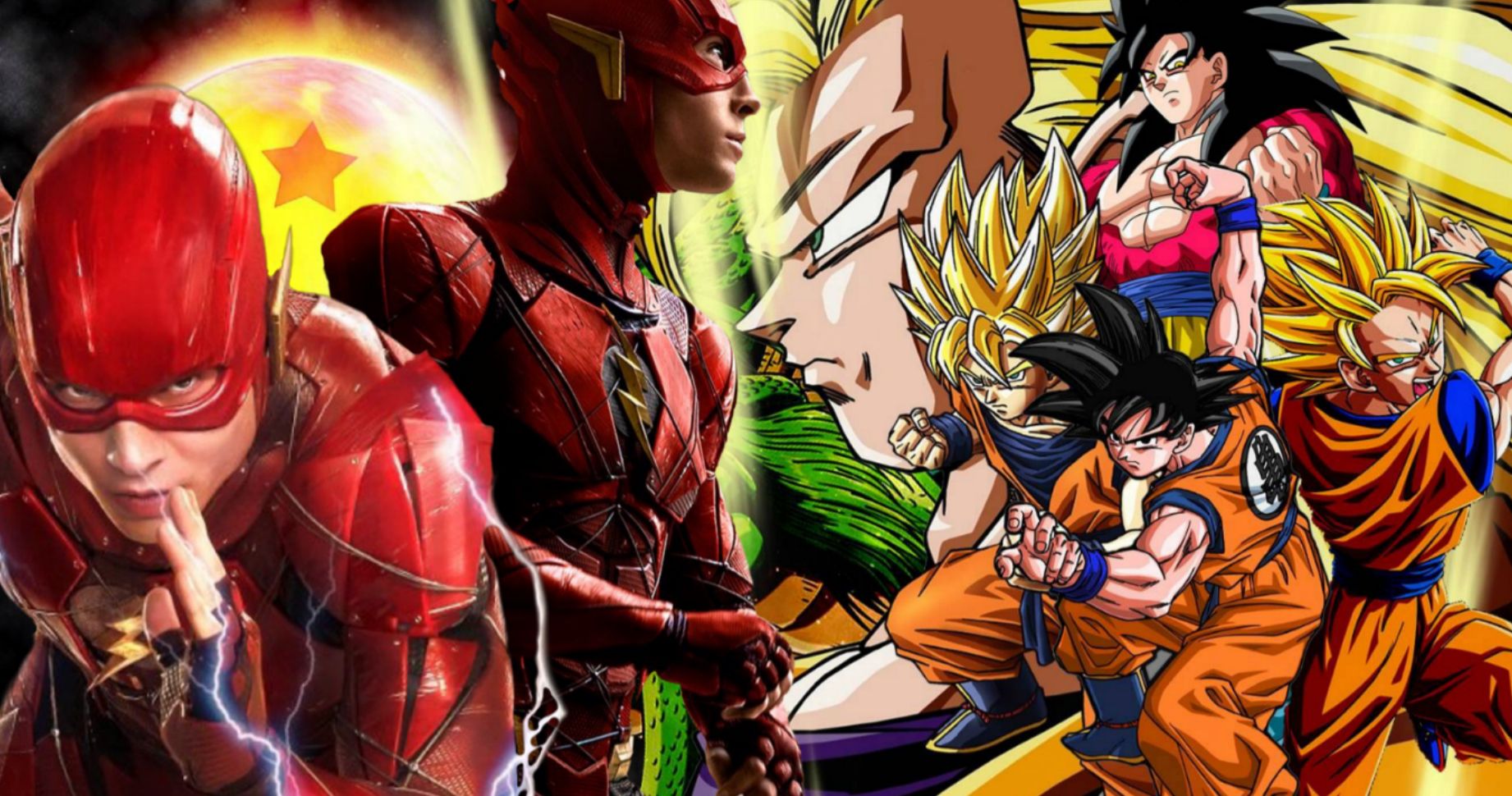 The Flash Comic Brings Dragon Ball Z Into the DC Universe