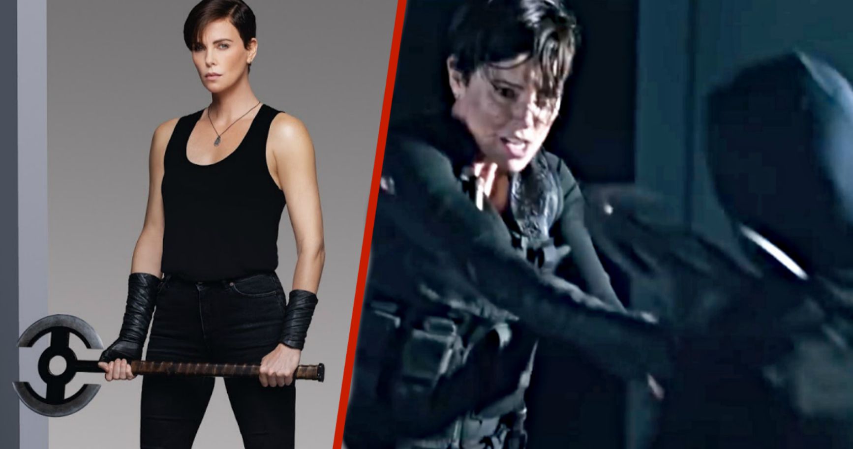 Charlize Theron Strikes Hard in The Old Guard Axe Training Video