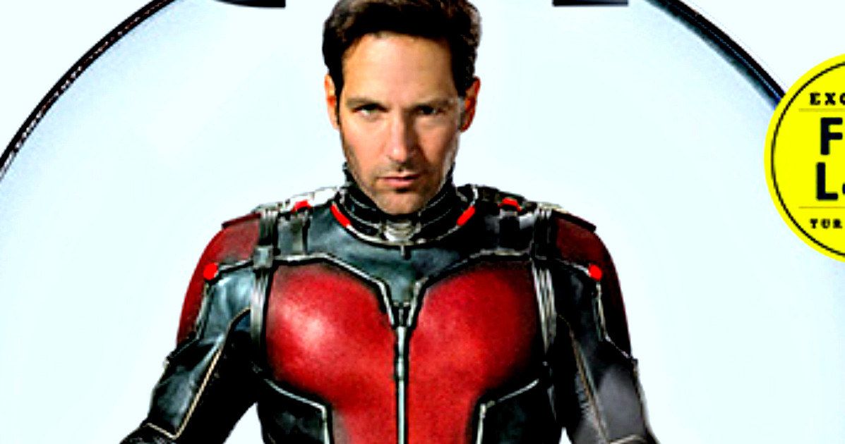 Paul Rudd Revealed in Costume as Ant-Man