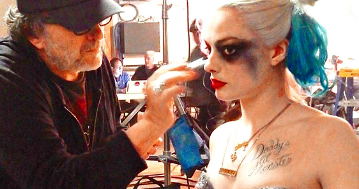 Unused Harley Quinn Costume Revealed in Suicide Squad Set Photo