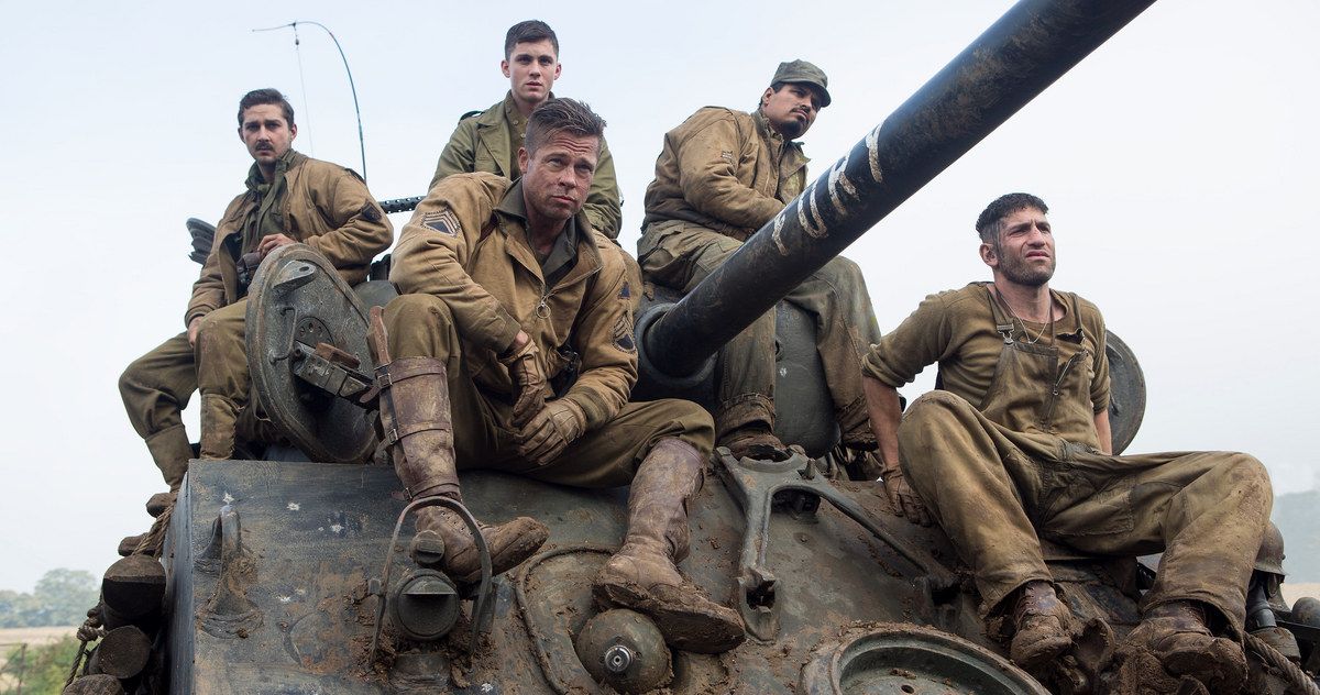 Fury Featurette Introduces Brad Pitt's Tank Crew