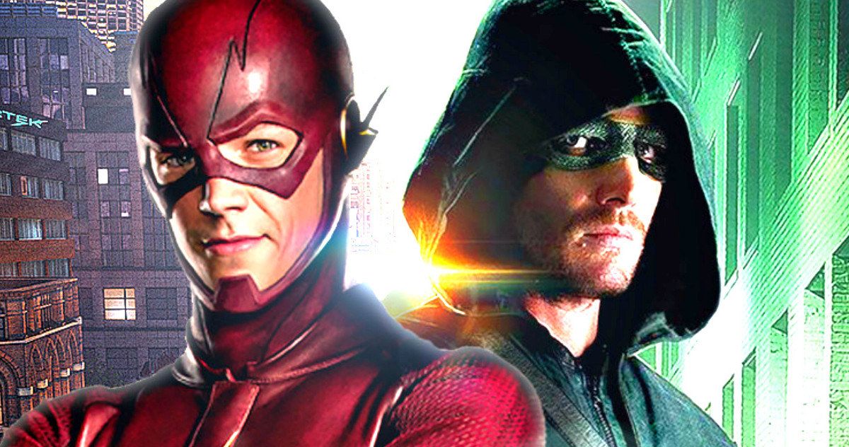 Flash Set Photos Reveal New Arrow Costume &amp; Spoilers
