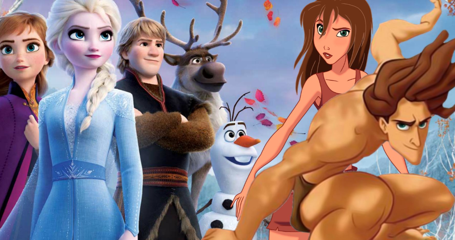 Frozen 2 Drives a Stake Through Popular Tarzan Fan Theory