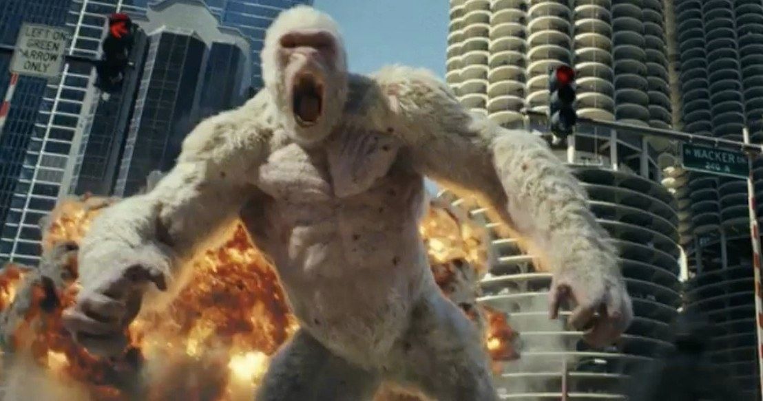 Rampage Trailer Has The Rock Fighting Giant Mutant Monsters