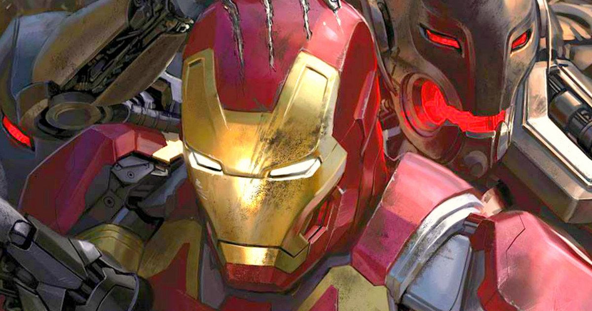 Avengers 2 Promo Art Shows Iron Man Inside Hulkbuster