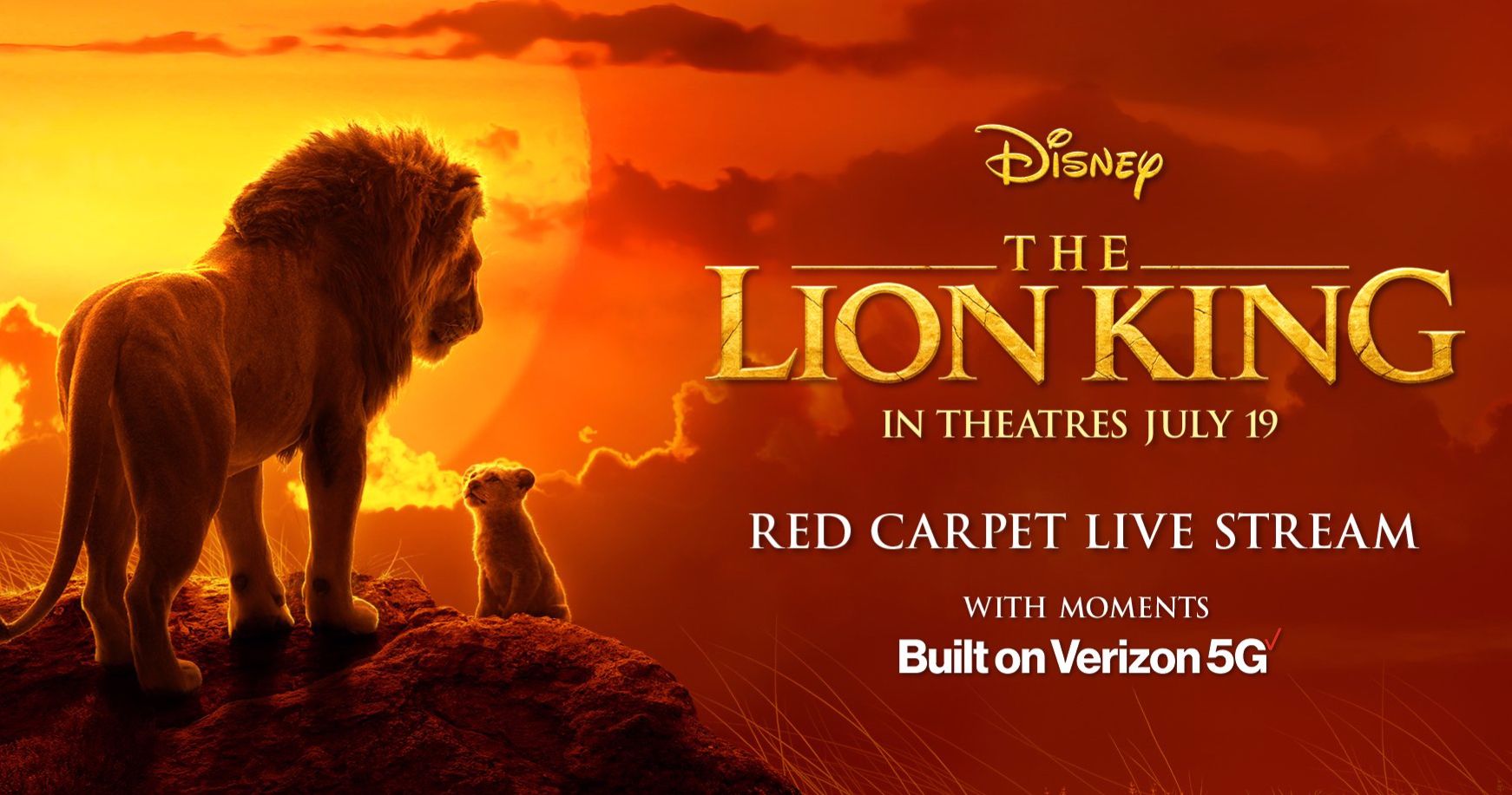 Watch The Lion King World Premiere Red Carpet Livestream Event