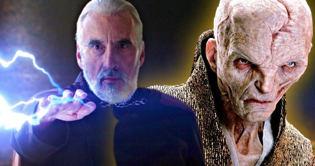 Snoke Beats Count Dooku as Most Hated Star Wars Character