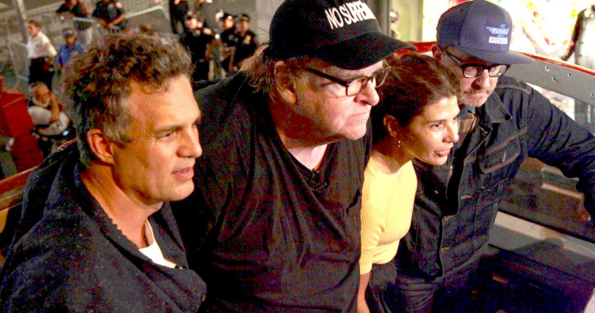 Trump Tower Protest Led by Mark Ruffalo, Olivia Wilde, Michael Moore and More