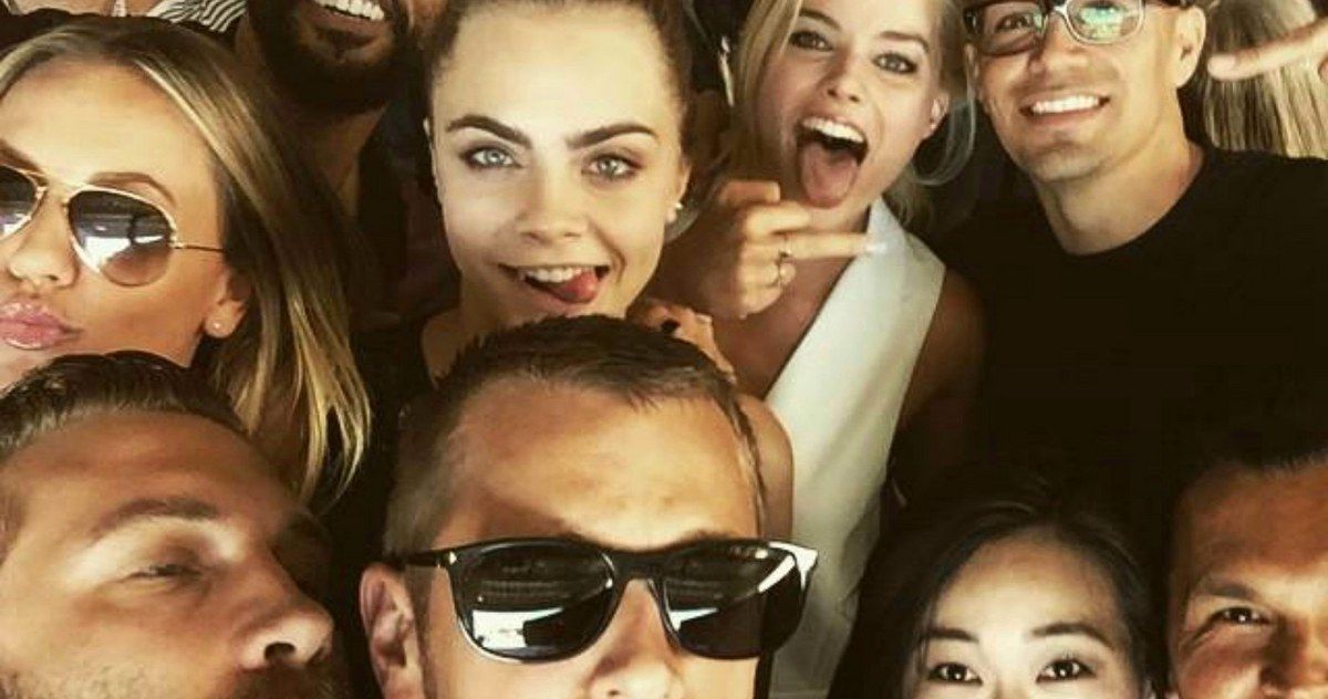Suicide Squad Cast Selfie Is Missing One Important Villain