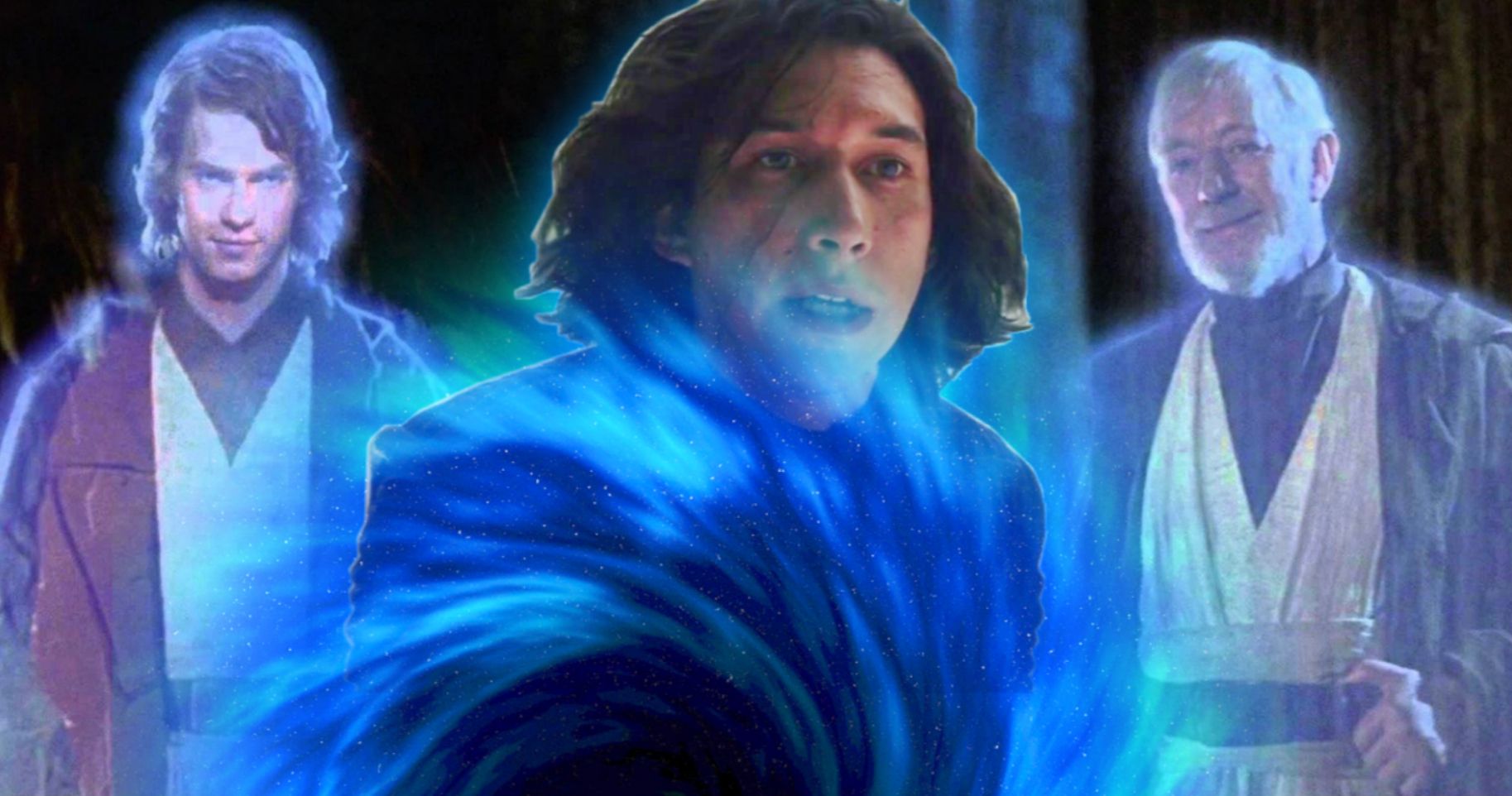 Where Are Ben Solo and Anakin's Force Ghosts at the End of Star Wars 9?