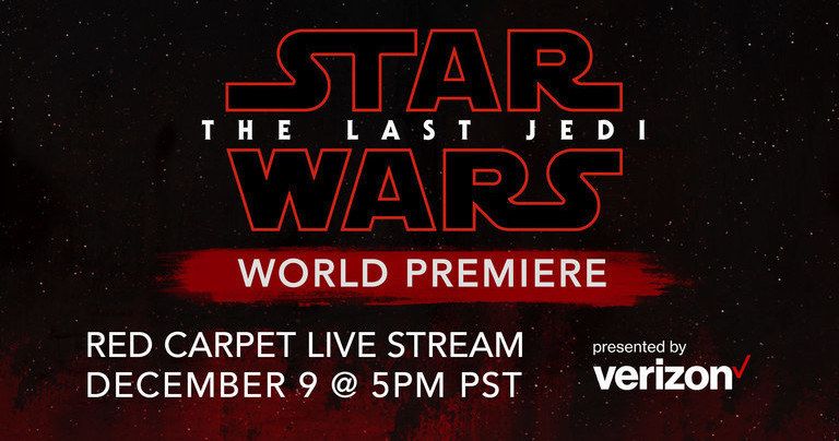 Watch Star Wars: The Last Jedi Red Carpet World Premiere Live Stream