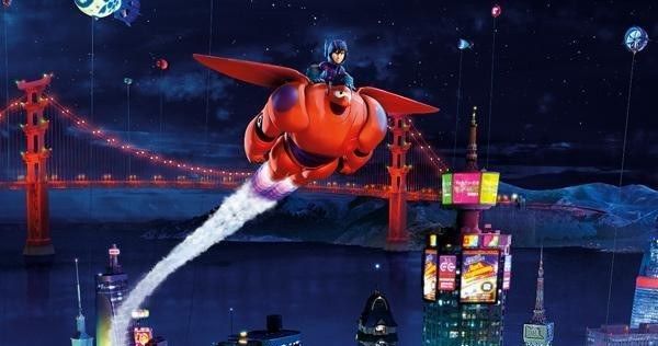 Big Hero 6 International Poster Takes Flight with Hiro and Baymax