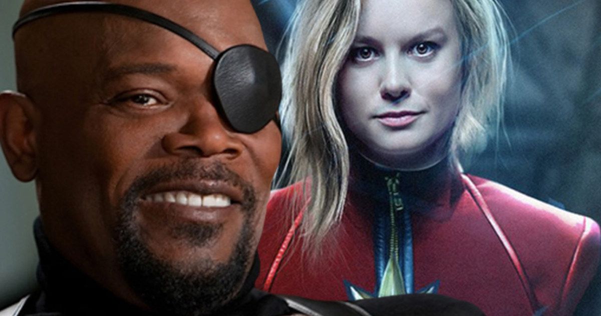 Captain Marvel Is the First Superhero Nick Fury Meets in the MCU