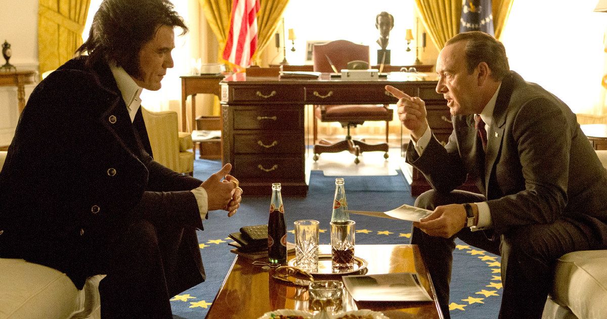 First Look at Shannon and Spacey as Elvis &amp; Nixon