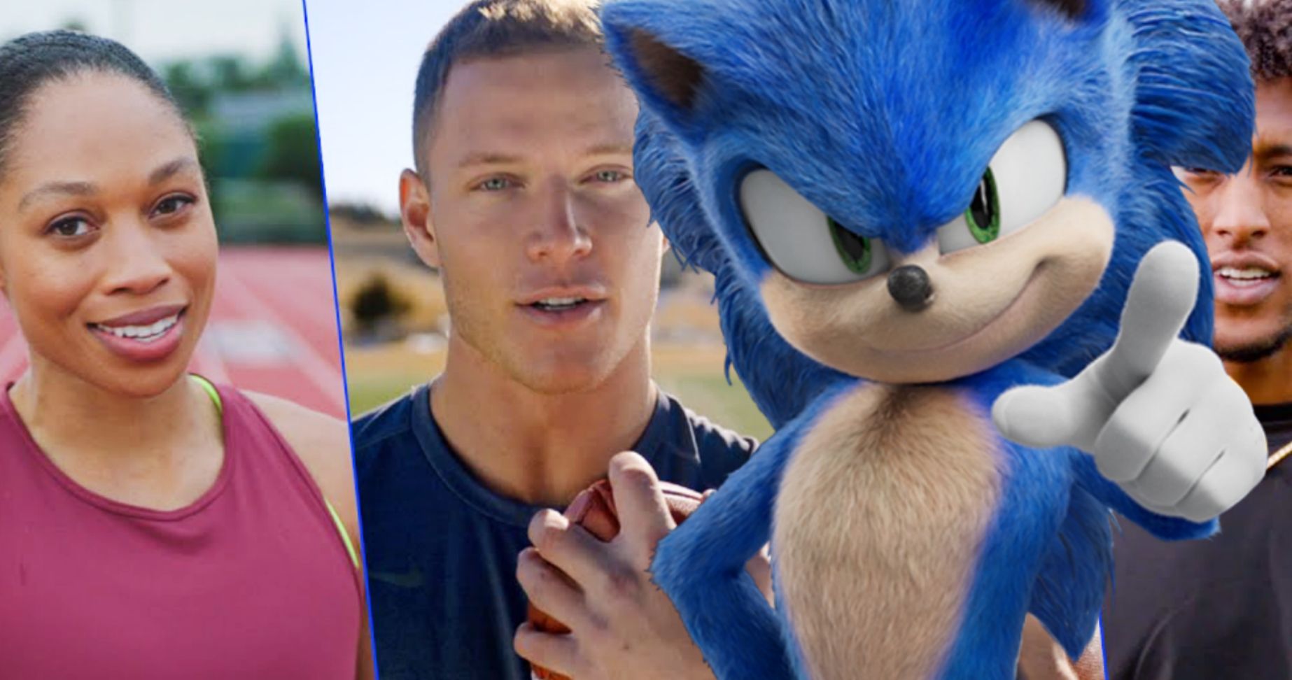 Sonic the Hedgehog Super Bowl Trailer Speeds in with Big Sports Star Cameos