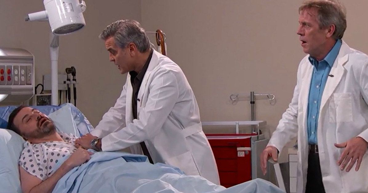 Watch George Clooney's One-Man ER Reunion on Jimmy Kimmel Live!