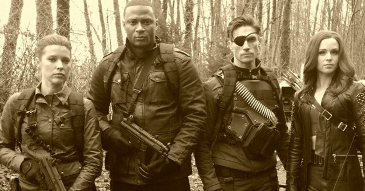 Suicide Squad Reassembles in Arrow Season 3 Set Photo