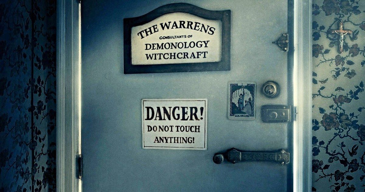 Annabelle 3 Poster Unlocks the Warrens' Dangerous Den of Demonology &amp; Witchcraft