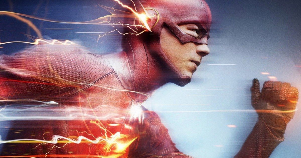 Flash runs in the TV show on The CW