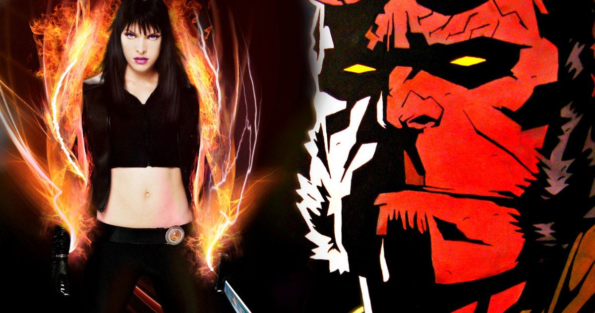 Milla Jovovich Is the Blood Queen in Hellboy Reboot