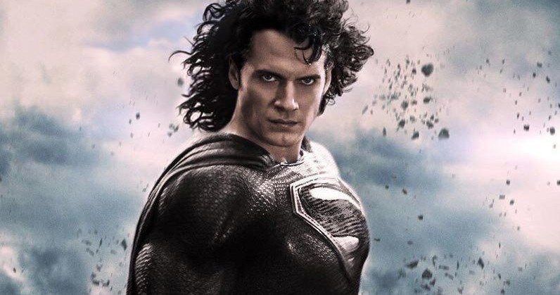 Superman's Black Suit Revealed in Justice League Deleted Scene