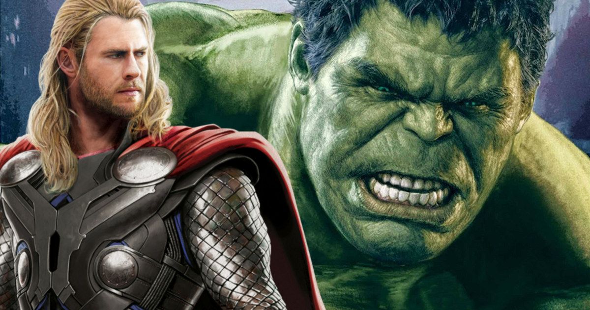 Hulk and Thor in Thor: Ragnarok