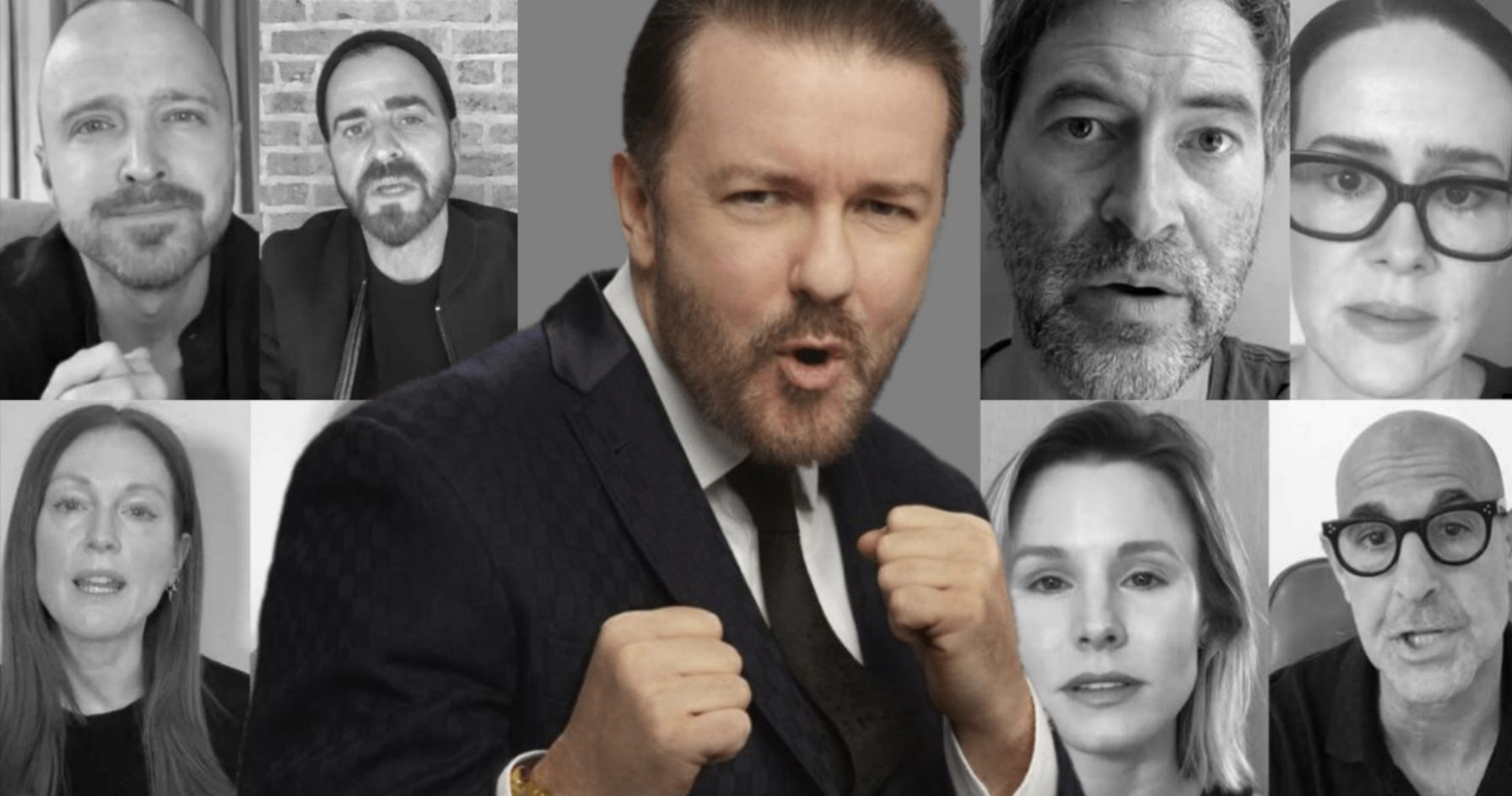 Ricky Gervais Zings Celebrity PSA Video on Racism