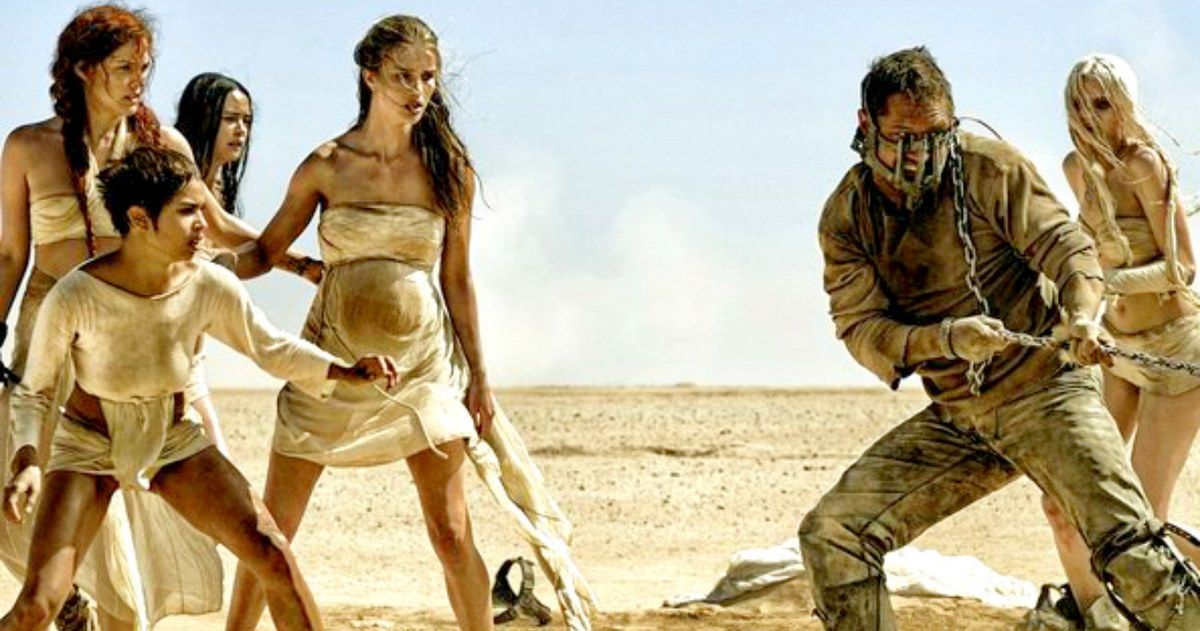 Mad Max Fury Road Photos The Wives Torture Tom Hardy
