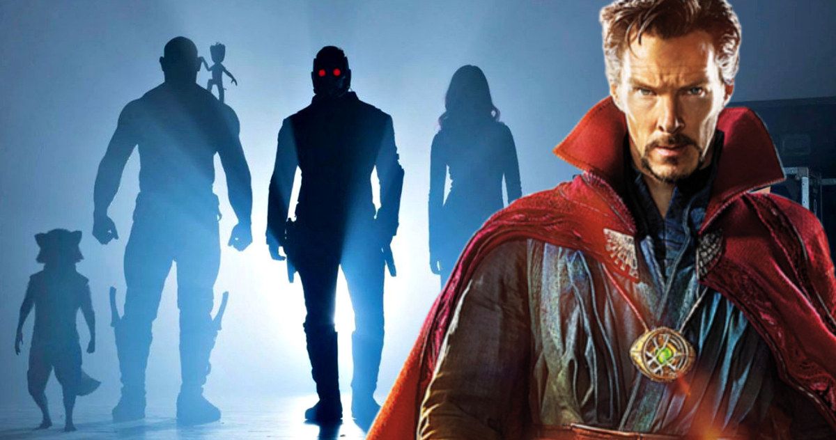 Will the Guardians of the Galaxy 2 Trailer Arrive Before Doctor Strange?