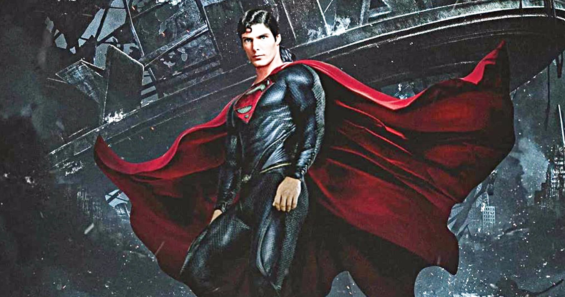 Christopher Reeve Is the Man of Steel in Fan Art Featuring Henry Cavill's Superman Suit