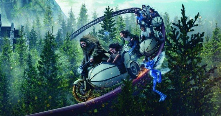 Hagrid's Magical Motorbike Ride Is Coming to the Wizarding World of Harry Potter