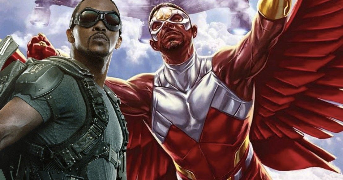 Anthony Mackie Wants Falcon's Red and White Costume in Avengers 4