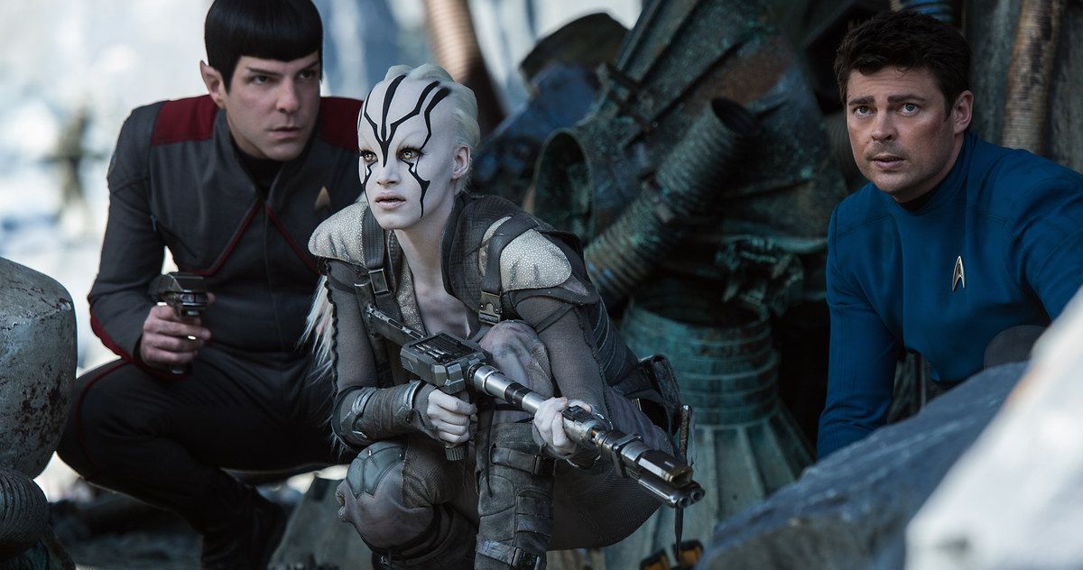 Bones Gives Spock Love Advice in First Star Trek Beyond Clip